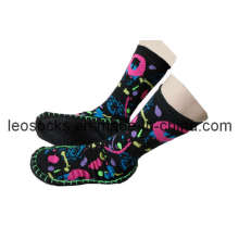 Waterproof Slipper Socks with Rubber Sole